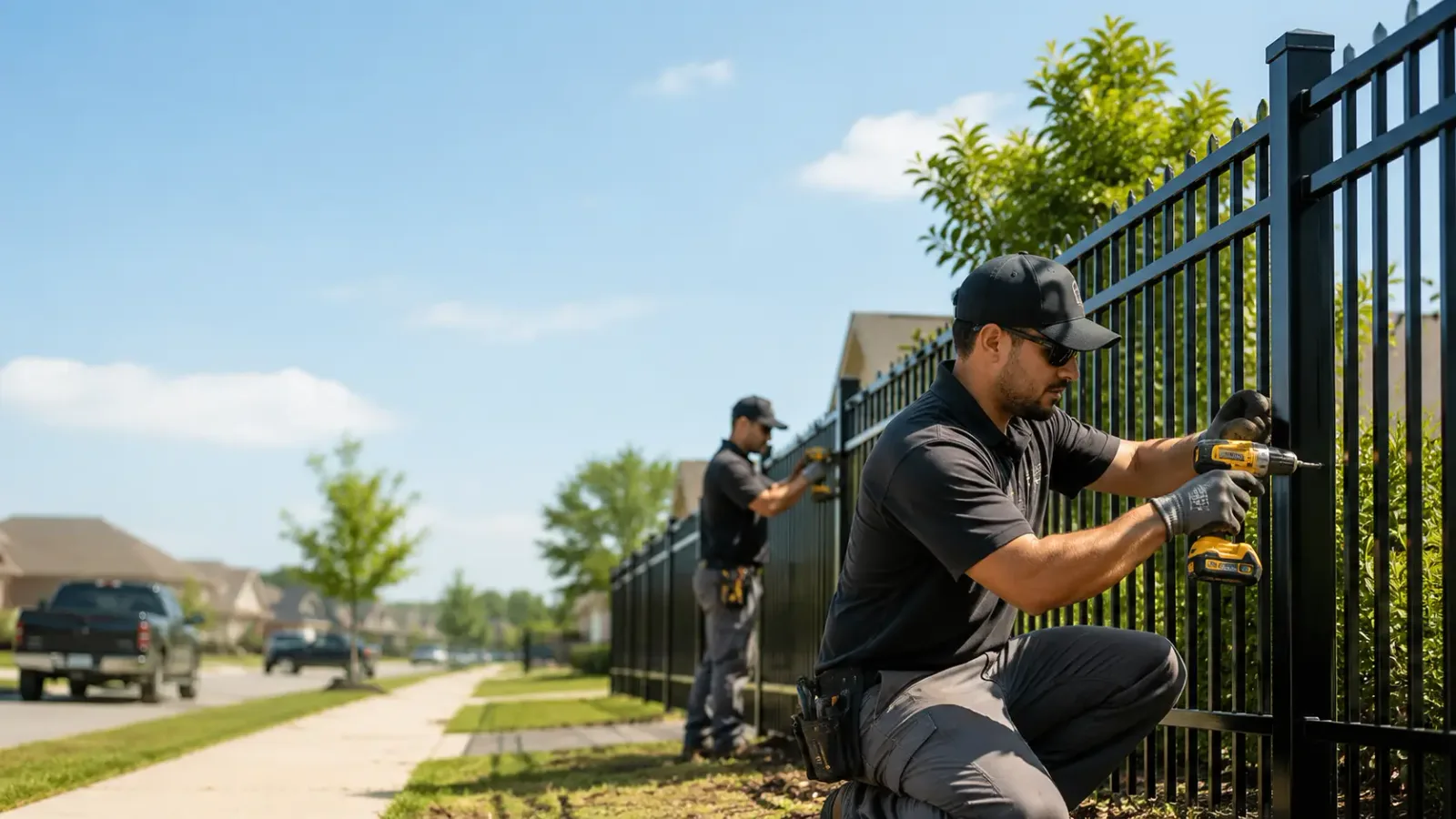 Metal Fence Installation in Hazel, KY